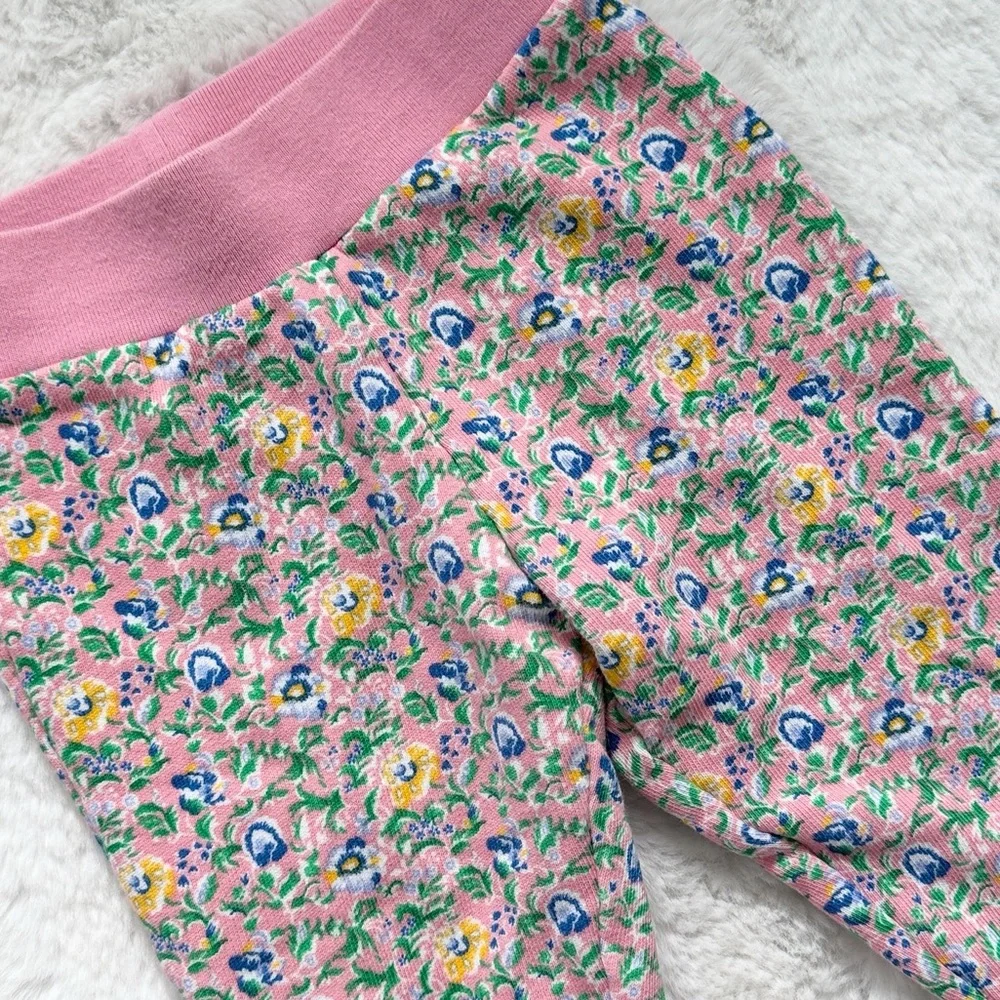 Ralph Lauren Baby Cotton Blend Floral Jogger Sweatpants size 12 mos